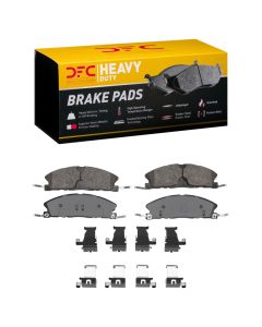 DFC 13-19 Ford Taurus SHO Front Heavy Duty Pads and Hardware Kit - 1214-1611-12
