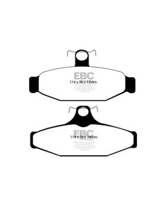EBC 85-88 Chevrolet Camaro (3rd Gen) 2.8 (Performance Package) Greenstuff Rear Brake Pads - DP21167