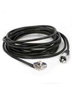 Rugged Radios 15 Ft Antenna Coax Cable with 3/8 NMO Mount - NMO-MT-15