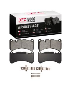 DFC 05-11 Mercedes-Benz SLK55 AMG Front 5000 Advanced Low Metallic Brake Pads and Hardware Kit - 1551-1116-01