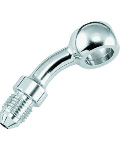 Twin Power Stainless Brake Fitting 3/8 Inch X AN3 35 Degree Banjo Adaptor - 035956