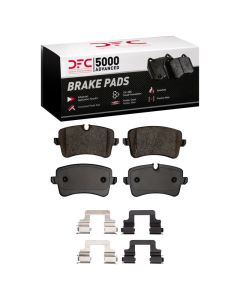 DFC 14-18 Audi A7 Quattro Rear 5000 Advanced Ceramic Brake Pads and Hardware Kit - 1552-1547-01
