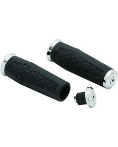 Universal Chrome Hex Grips - Kuryakyn 5926