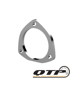 QTP 4in Weld-On QTEC Flange - 10400F | 3 Bolt Design