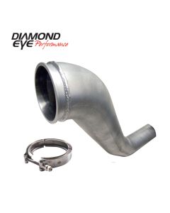 Diamond Eye KIT 4in DWNP HX40 TURBO-DIRECT FLANGE W/ V-Band CLAMP AL DODGE 94-02 - 221043