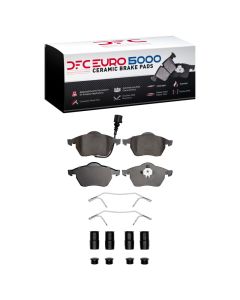 DFC 99-10 Audi TT Quattro Front Euro 5000 Ceramic Brake Pads and Hardware Kit - 1600-0687-11