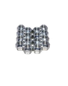 COMP Cams 3/8in Rocker Arm Nuts Steel Zinc Plated Fits Most V8 Engines - 1400N-16