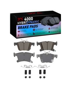 DFC 17-24 Chrysler Pacifica Rear 4000 HybriDynamic Brake Pads and Hardware Kit - 4000-1901-01