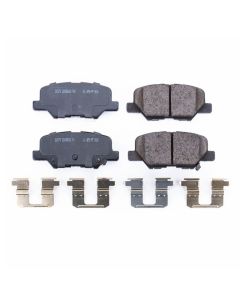 Power Stop 14-16 Mazda 3 Rear Z17 Evolution Ceramic Brake Pads w/Hardware - 17-1679