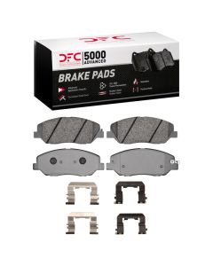 DFC 09-11 Hyundai Genesis Sedan Front 5000 Advanced Ceramic Brake Pads and Hardware Kit - 1551-1384-01