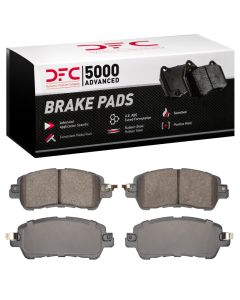 DFC 16-25 Mazda 2 (Mexico) Front 5000 Advanced Ceramic Brake Pads - 1551-1852-00