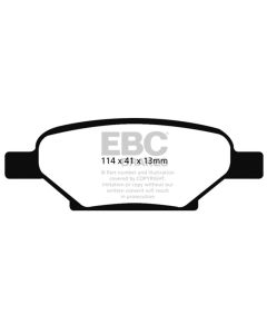 EBC Brakes Ultimax OEM Plus REAR Disc Brake Pad Set FMSI D1033 Rear- EBC-UD1033