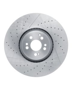 DFC 21-25 Mercedes-Benz GLE53 AMG SUV Front Drilled and Slotted Brake Rotor - 630-63191