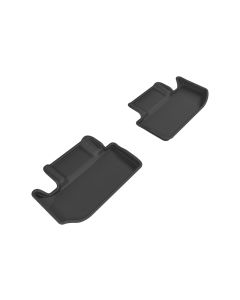 3D MAXpider 2011-2020 Dodge Challenger Kagu 2nd Row Floormats - Black - L1DG02421509