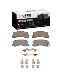 DFC 86-93 Toyota Celica Rear 5000 Advanced Ceramic Brake Pads and Hardware Kit - 1551-0325-02