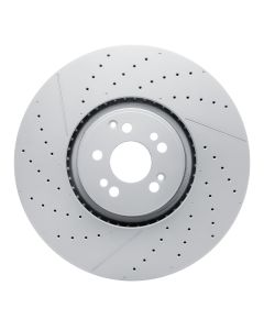 DFC 21-25 Mercedes-Benz S63 AMG E Performance Front Drilled GeoSPEC Coated Rotor and Slotted - 634-63191