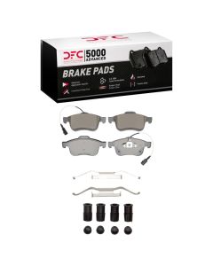 DFC 15-20 Ram ProMaster City Front 5000 Advanced Ceramic Brake Pads and Hardware Kit - 1551-1721-11