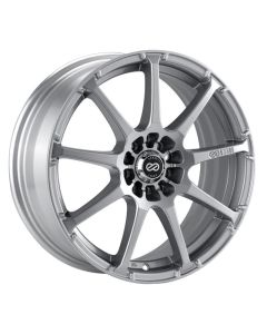 Enkei EDR9 16x7 4x100/114.3 45mm Offset 72.6 Bore Diameter Silver Wheel - 441-670-0145SP