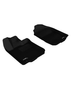 3D MAXpider 2006-2012 Ford Fusion Kagu 1st Row Floormat - Black - L1FR01311509
