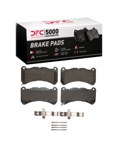 DFC 08-25 Lexus IS F Front 5000 Advanced Low Metallic Brake Pads and Hardware Kit - 1551-1365-01