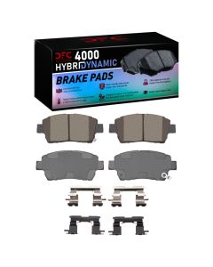 DFC 00-00 Toyota Celica Front 4000 HybriDynamic Brake Pads and Hardware Kit - 4000-0822-02