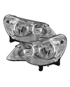 xTune Chrysler Sebring 07-10 OEM Style Headlights Chrome HD-JH-CHRSE07-C - 9029653