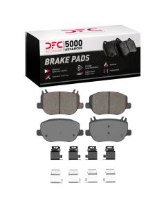 DFC 22-25 Fisker Ocean Rear 5000 Advanced Low Metallic Brake Pads and Hardware Kit - 1551-2474-01