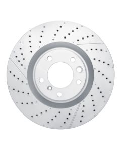 DFC 13-18 Mercedes-Benz G63 AMG Front Drilled GeoSPEC Coated Rotor and Slotted - 634-63147