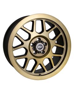 Enkei Matrix 17x9 6x139.7 10mm Offset 108mm Bore Brushed Gold Wheel - 526-790-8410BG