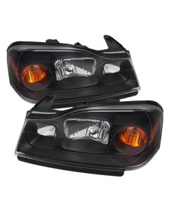 xTune Saturn Vue 06-07 Crystal Headlights Black HD-JH-SVUE06-AM-BK - 9024030