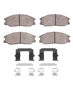 DFC 01-05 Hyundai Santa Fe Front 5000 Advanced Ceramic Brake Pads and Hardware Kit - 1551-0903-01