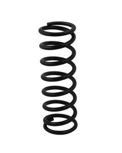 QA1 2-1/2in ID High Travel Spring - 12in Length x 95lbs/in - Black Powder Coated - 12HT095B