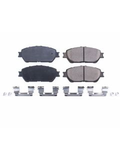 Power Stop 05-15 Toyota Tacoma Front Z17 Evolution Ceramic Brake Pads w/Hardware - 17-906B