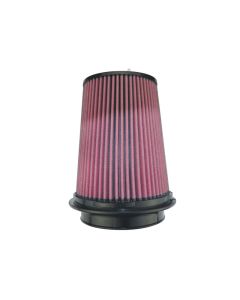 Injen 8-Layer Oiled Cotton Gauze Air Filter 5in Flange ID 7in Base/7.9in Height/5in Top - X-1106-BR
