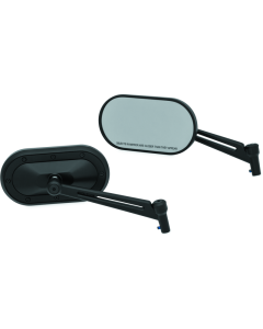 Sleek Kuryakyn Heavy Industry Mirrors - Black 1737