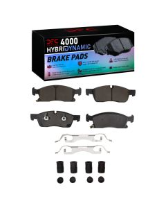 DFC 11-22 Dodge Durango Front 4000 HybriDynamic Brake Pads and Hardware Kit - 4000-1904-11