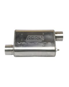 BBK VariTune Adjustable Performance Muffler 2-3/4 Offset/Offset Stainless Steel - 31025