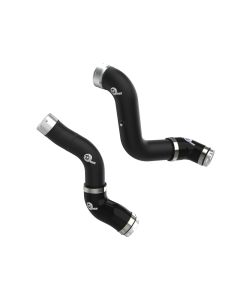 aFe 23-25 GM Colorado/Canyon L4-2.7L BladeRunner Aluminum Hot and Cold Charge Pipe Kit - Black - 46-20744-B