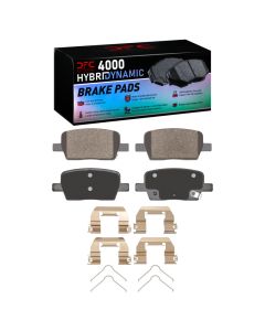 DFC 16-24 Buick Enclave Rear 4000 HybriDynamic Brake Pads and Hardware Kit - 4000-1914-01