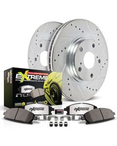 Power Stop 21-23 Ford Mustang Front Z26 Street Brake Kit - K9029-26