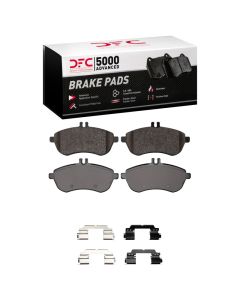 DFC 08-16 Mercedes-Benz C200 (Mexico) Front 5000 Advanced Ceramic Brake Pads and Hardware Kit - 1551-1340-01