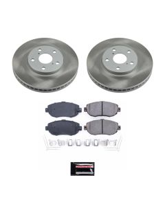 Power Stop 02-10 Lexus SC430 Front Semi-Coated Rotor Kit - SC1077