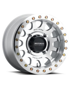 Method MR401 UTV Beadlock 15x7 +38mm Offset 6 x 139.7 BP 81.80mm CB Raw Machined Wheel w/ BH-H24100 - MR40157060352B