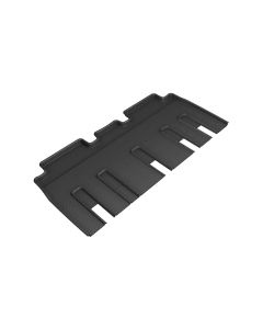 3D MAXpider 2017-2020 Tesla Model X Folding 7-Seats Kagu 2nd Row Floormats - Black - L1TL00521509