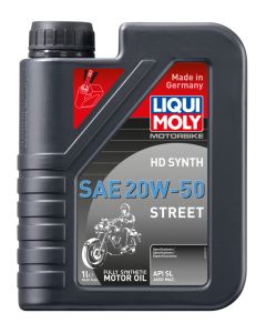 LIQUI MOLY 1L Motorbike HD Synth SAE 20W50 Street - 20100