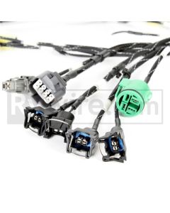 Rywire Honda B-Series OBD1 Tuck Budget Eng Harness w/OBD1 Dist/Inj/Alt/92-95 ECU Plugs (Adapter Req) - RY-B1-BASE