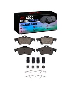 DFC 03-23 Cadillac BLS (Mexico) Rear 4000 HybriDynamic Brake Pads and Hardware Kit - 4000-1095-01