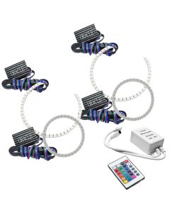 Oracle Lexus RX 350/450h 10-12 Halo Kit - ColorSHIFT w/ Simple Controller - 2390-504