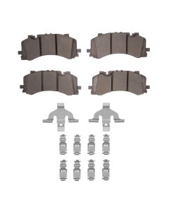 DFC 20-25 Audi S7 Front 5000 Advanced Low Metallic Brake Pads and Hardware Kit - 1551-1952-01