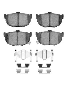 DFC 85-9 Hyundai Elantra Rear 5000 Advanced Ceramic Brake Pads and Hardware Kit - 1551-0323-01